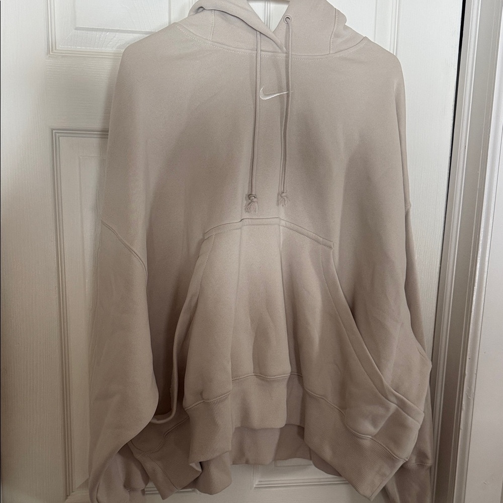 Nike cream Hoodie